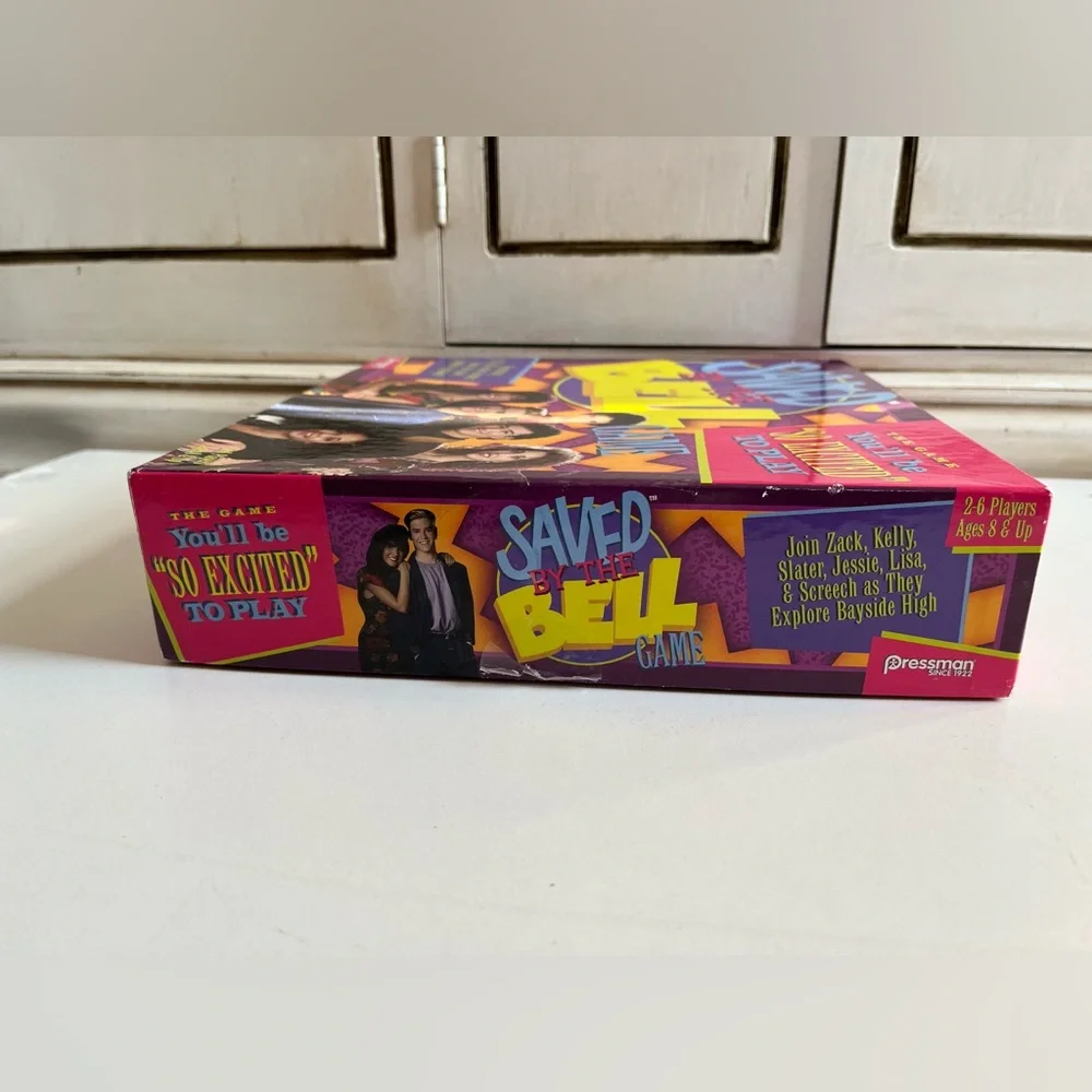 Pressman SAVED BY THE BELL Board Game Retro 90'S TV Series Pop Culture 2017